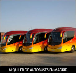 Alquiler de Autobuses en Madrid