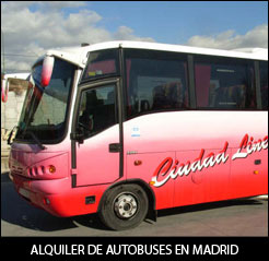 Alquiler de Autobuses en Madrid