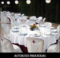 Autobuses para Bodas